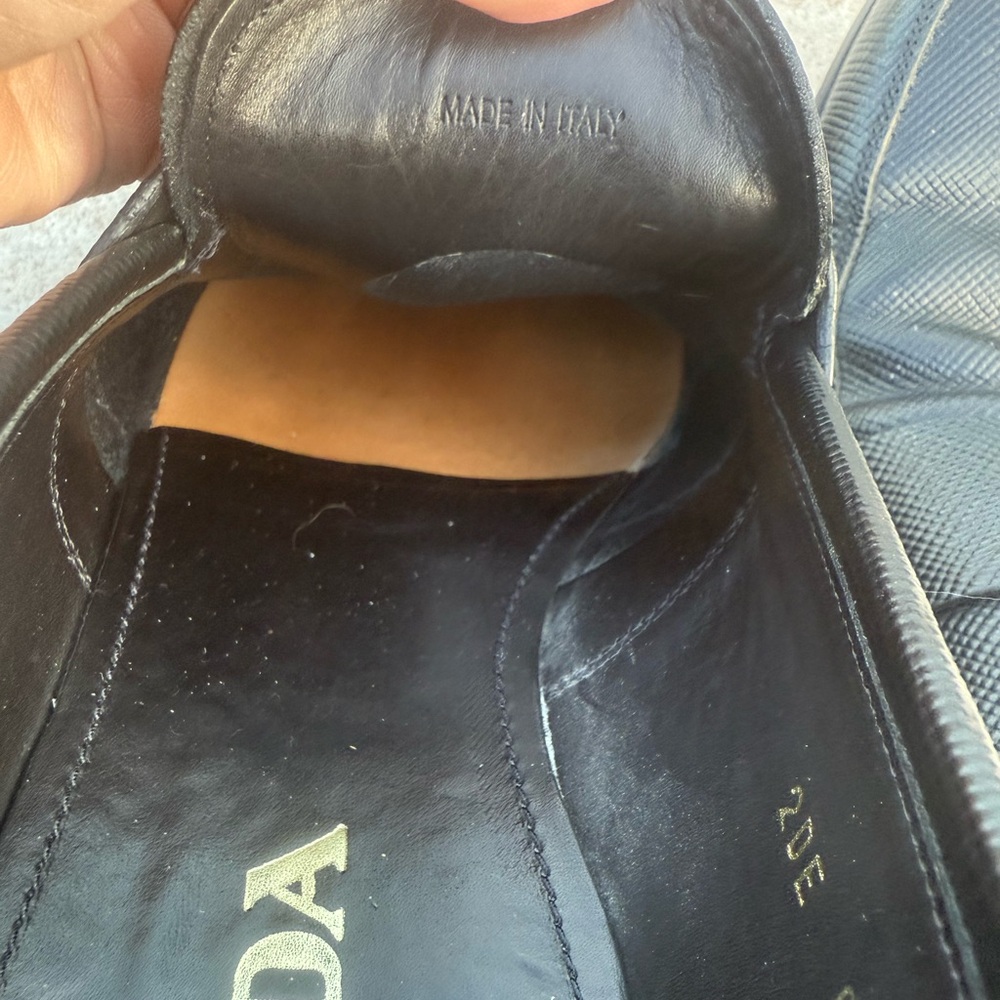 Prada Saffiano leather penny loafers - Picture 9 of 14